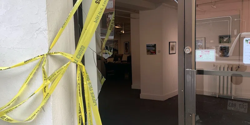 Thieves Strike Downtown Art Gallery, Numerous Art Works Taken