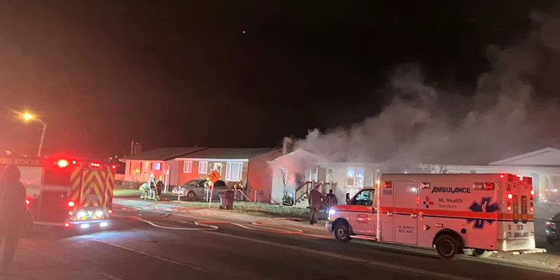 Late-Night Fire Heavily Damages Mount Pearl Home; All Occupants Safe