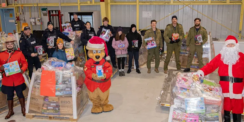 Toys for the North Campaign Launches with Santa's Arrival in Happy Valley-Goose Bay