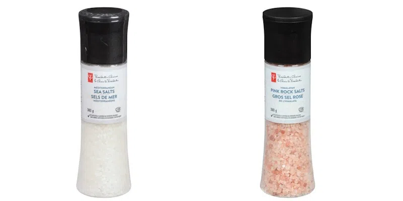 Health Canada Issues Recall of President's Choice Salt Products