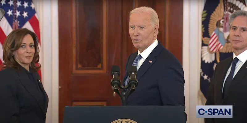 'Is That a Joke?' Biden Asked Who's Responsible for Helping Draft Ceasefire Deal