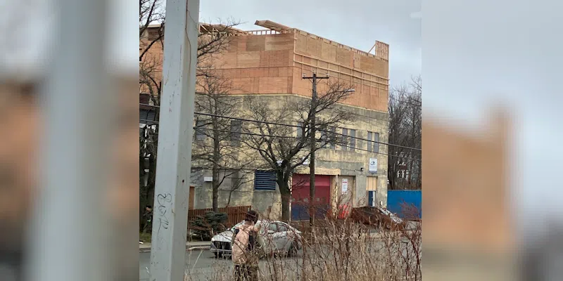 Work Underway to Convert Old Fire Station into Apartment Complex