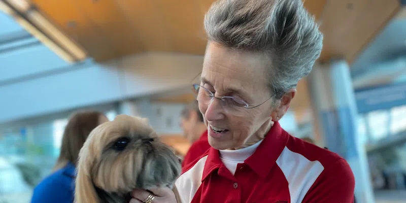 Therapy Dogs Bring Comfort to Travelers at St. John's Airport