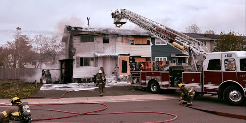 Two Homes Heavily Damaged in St. John's East End Fire
