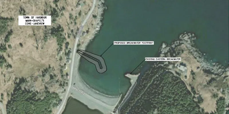 New Breakwater Proposed to Shield Harbour Main Shoreline from Storm Surge