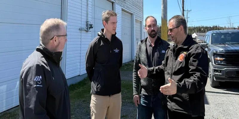 Premier Pays Visit to Fire-Ravaged Adam’s Cove