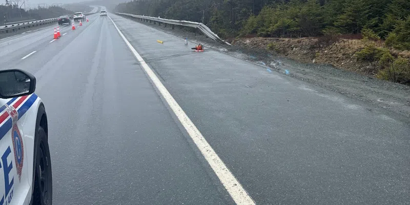 Car Significantly Damaged in Rollover on Outer Ring Road