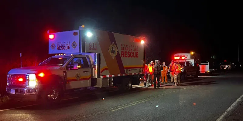 Exploits Ground Search and Rescue Find Man Injured on Woods Road Near Northern Arm
