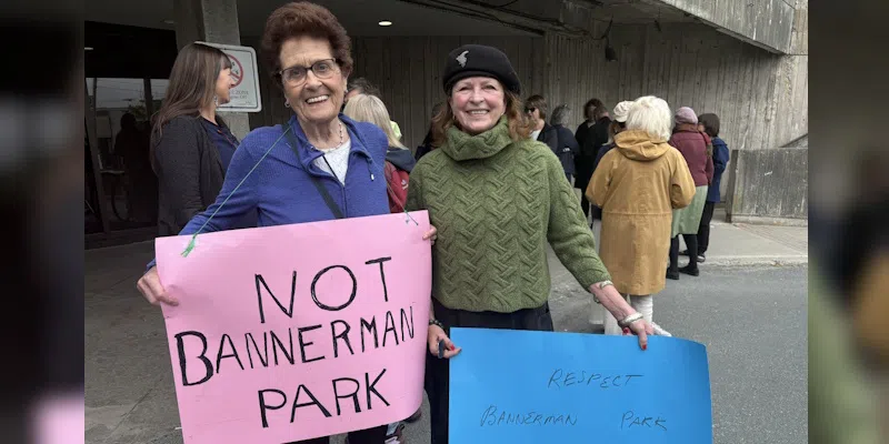 Bannerman Park Goers Ask City to Reconsider Placement of Lighted St. John's Sign