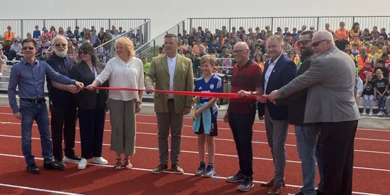 Gander Officially Opens New Soccer and Track and Field Complex