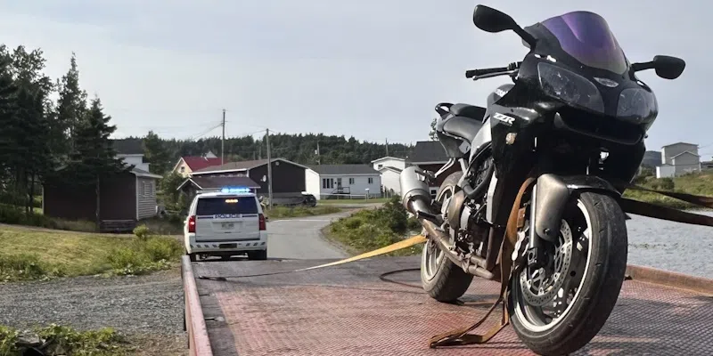 Motorcycle Seized, Charges Laid in Pool's Cove