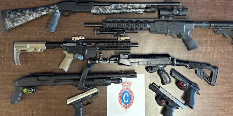 Man Charged After Seizure of Several Weapons from York Harbour Home