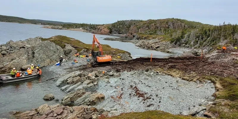 Fibre Op Cable Laid, Linking Fogo Island and Change Islands to Newfoundland Mainland