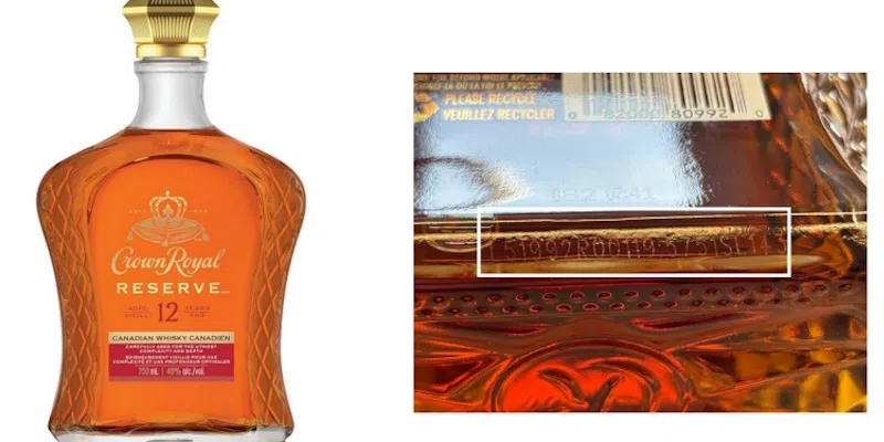 Select Bottles of Crown Royal Whiskey Recalled Over Glass in Bottles
