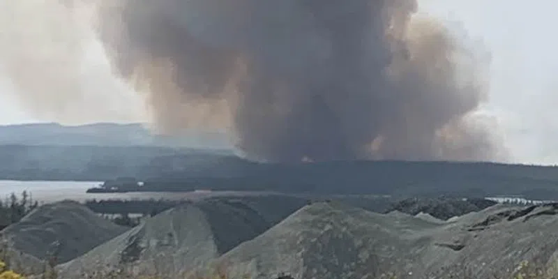 UPDATE: Waterbomers Working on Fire Near Paddy’s Pond; Industrial Area Evacuated