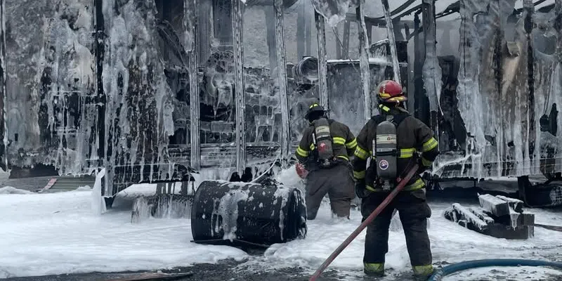 Spaniard's Bay, Bay Roberts Fire Departments Respond to Crusher Fire at Local Quarry