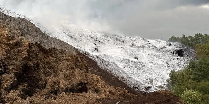 Lethbridge Residents Seeking Answers After Bark Pile Catches Fire for Second Time This Year