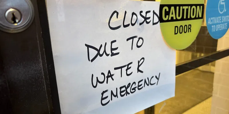UPDATE: Water Starting to Flow Again in CBS; Closures and Restrictions Remain in Place