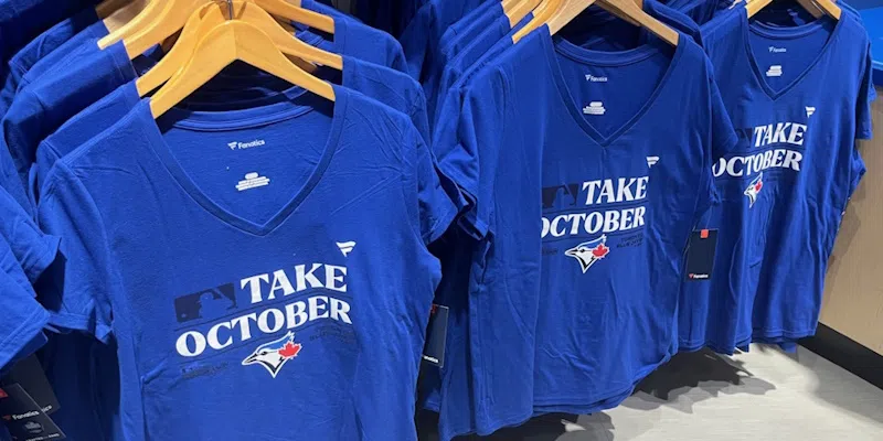 Blue Jays Gear Flying Off the Shelf at Local Sports Store