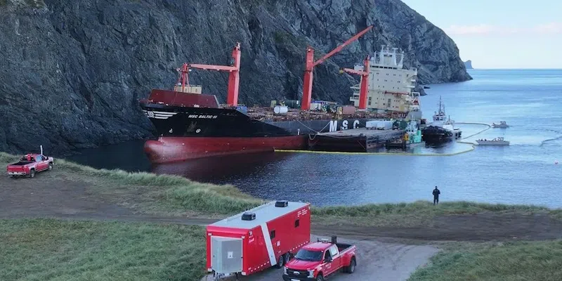 Crews Working to Winterize Baltic III