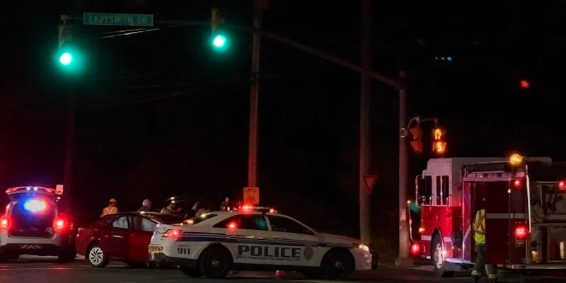 No Injuries in Crash At Kenmount Road Ladysmith Drive Intersection Last Night