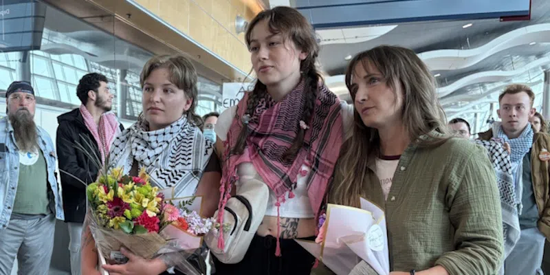 Newfoundland Women Detained While Attempting to Bring Aid to Gaza Return Home