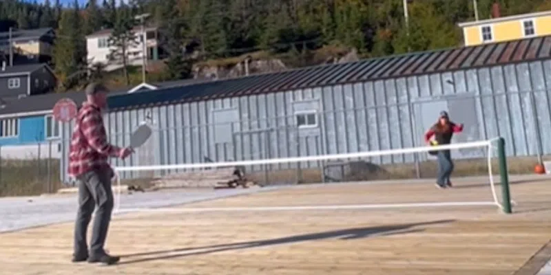 Pickleball Court Installed in Gaultois