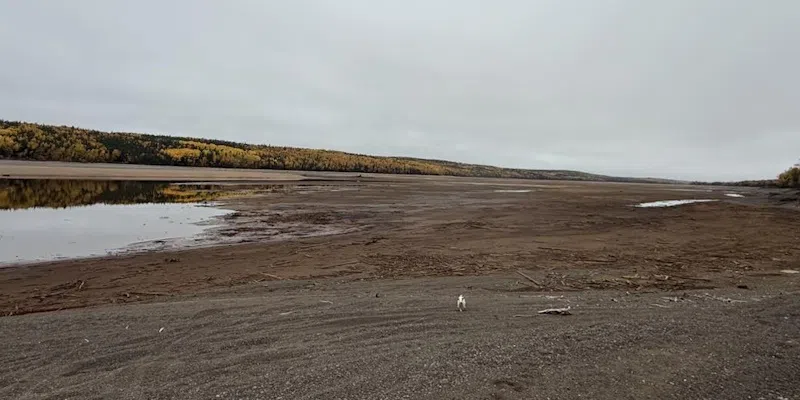Water Levels at Beothuk Lake Down 16 feet from Average