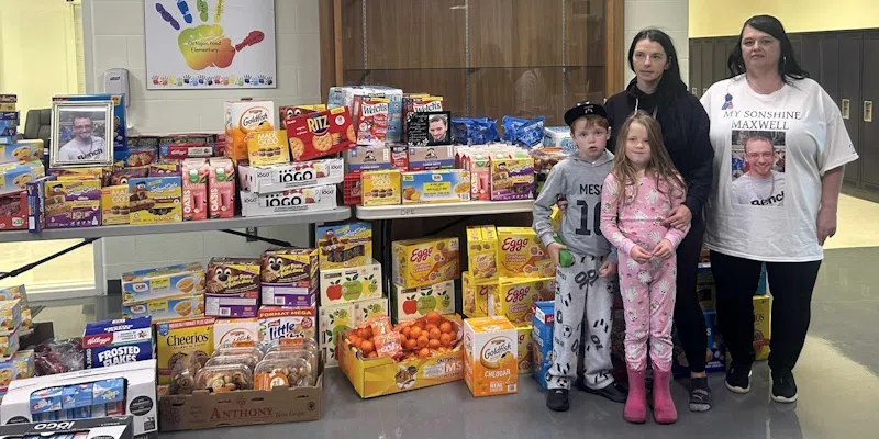 $2,671 Donated to Octagon Pond Elementary Breakfast Club in Memory of Maxwell Canning