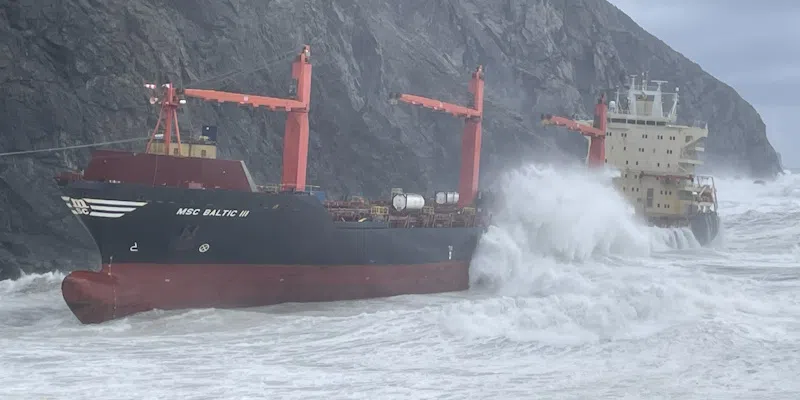 Fears Mount That Break Up of Cargo Ship is Imminent as Storms Batter the Baltic III