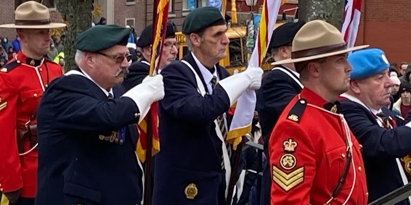 Dreary Weather Matches Sombre Mood Of Scaled-Back Remembrance Day