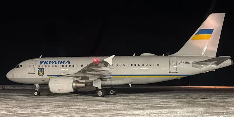 Ukrainian Presidential Aircraft Makes Refueling Stop in Gander