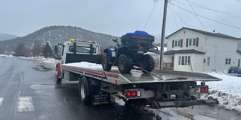 ATV Seized, Driver Ticketed