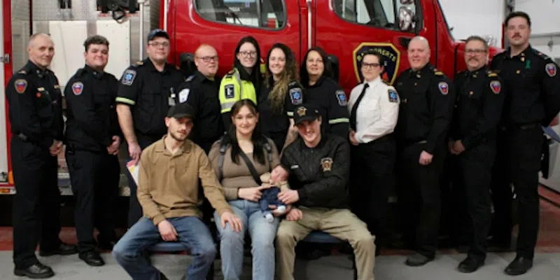 Members of Bay Roberts Fire Rescue Commended for Their Assistance in First-Ever Special Delivery