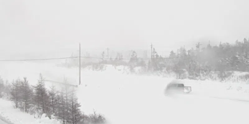 Foot of Snow on TCH, RCMP Urge Residents to Stay Off Roads