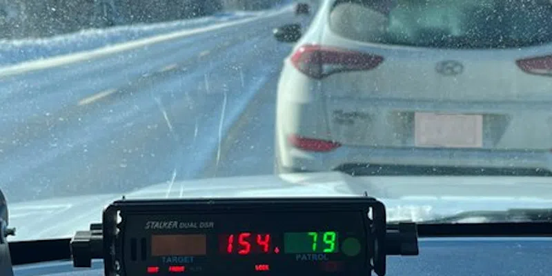 19-Year-Old Loses Car and License for 154 km/h in 80 Zone