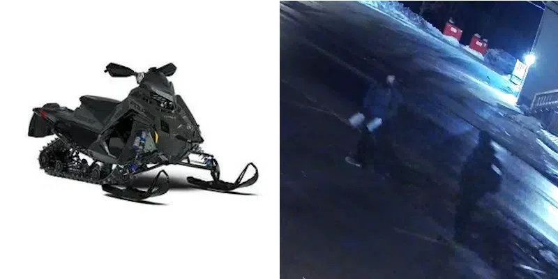 RCMP Search for Suspects in Snowmobile Theft