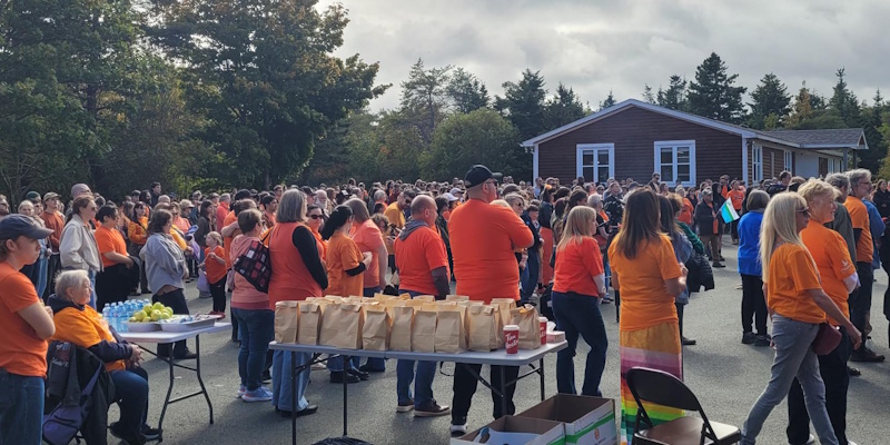 Large Crowd Gathers for Truth and Reconciliation Day Rally
