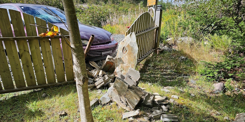 Driver Charged after Crashing Through Gate at 'Pushthrough Haven'