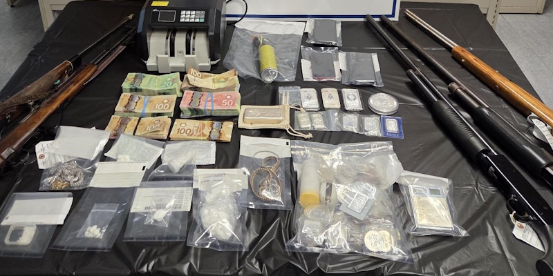 Deer Lake Police Raid Produces Cocaine, Pills, and Firearms