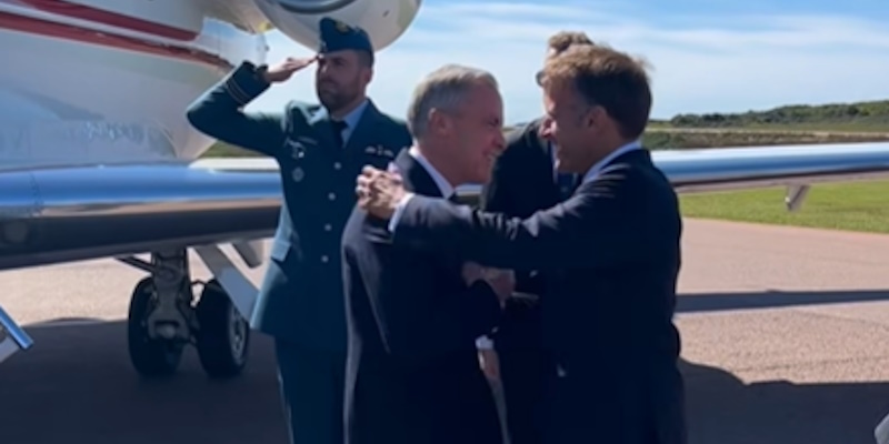 Prime Minister Meets French President in Saint Pierre et Miquelon