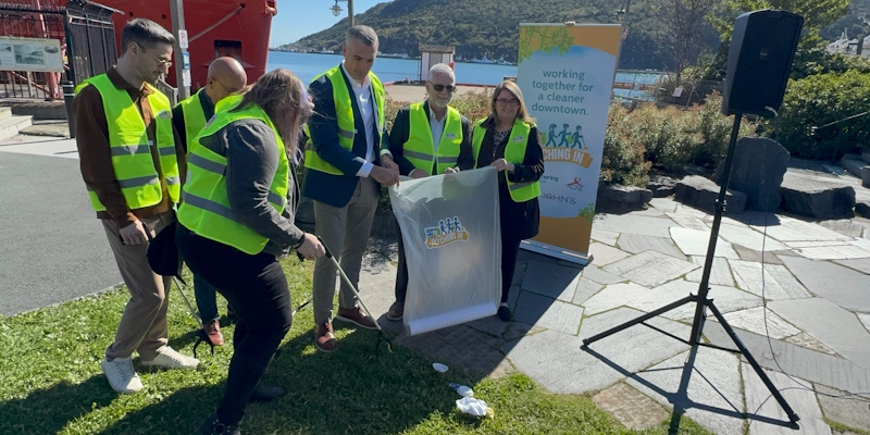 'Pitching In' Pilot Project Paying Those Who Avail of Services at The Gathering Place to Clean Up Litter and Needles