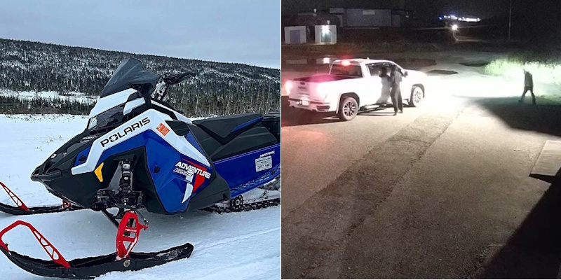 RCMP Appealing to Public in Finding Stolen Snowmobile