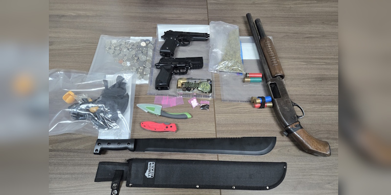 Pair Charged Following Weapons Seizure During GF-W Traffic Stop