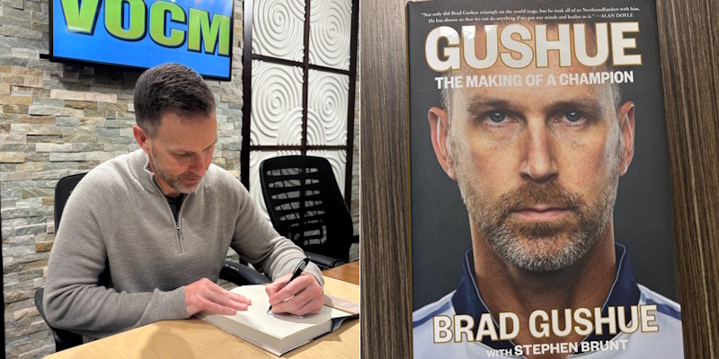 Gushue Launching Book Tour Promoting New Memoir Detailing 25-Year Career