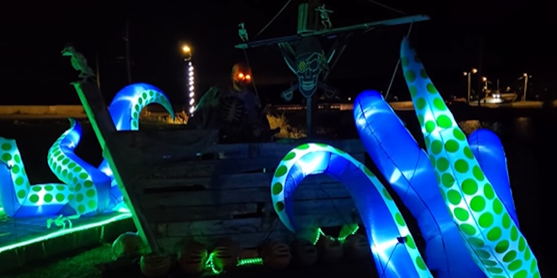 Carbonear Creates Halloween 'Below' Display on the Waterfront