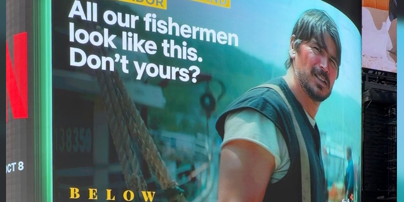 Newfoundland Featured on Times Square Billboard Promoting Netflix Series 'Below'