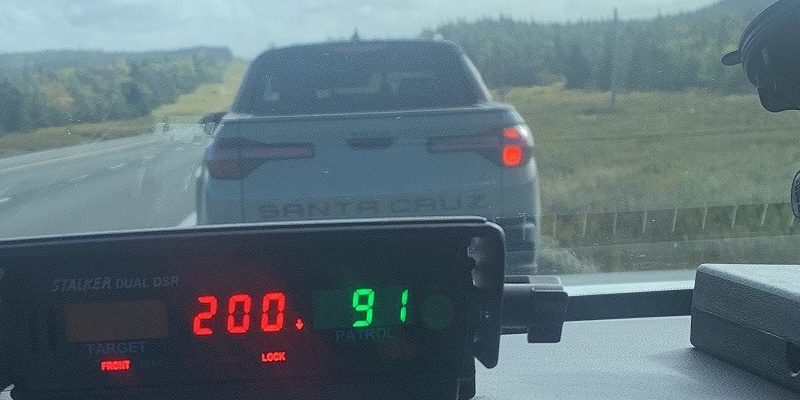 Bonavista Man Clocked Going 200 KM/H Near Long Harbour