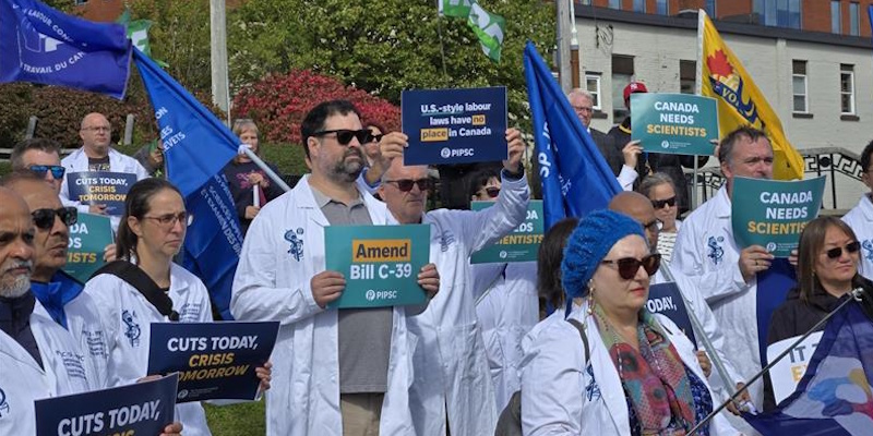 Local Scientists Rally Against Federal Cuts and Legislative Changes