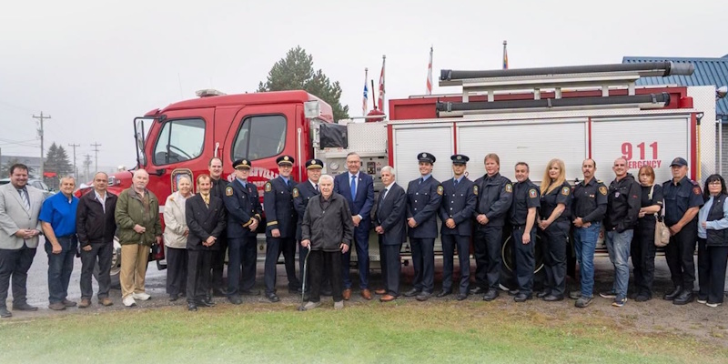Province Providing Funding to West Coast Fire Departments